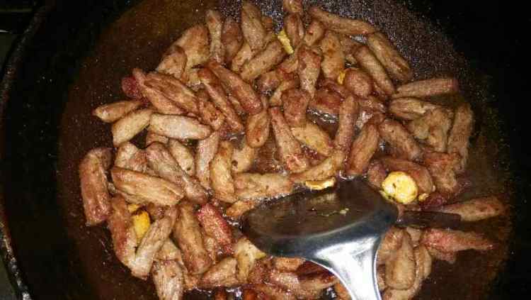 麻辣牛肉干步骤2