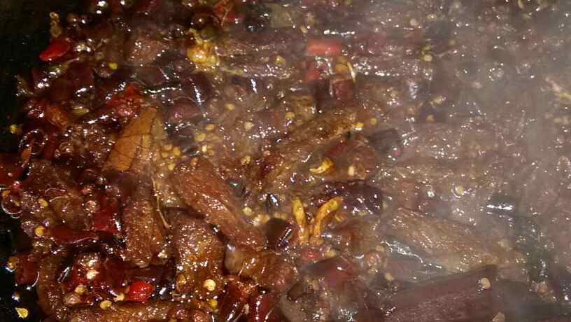 麻辣牛肉干步骤5