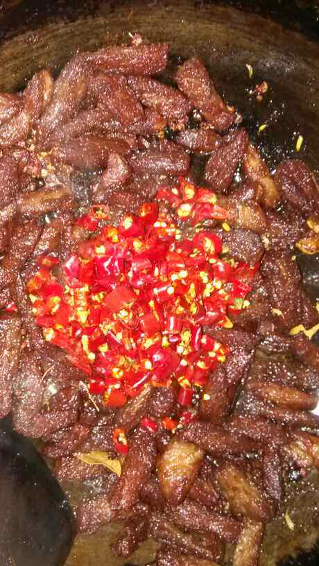 麻辣牛肉干步骤4