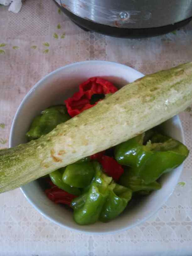辣椒黄瓜片步骤3
