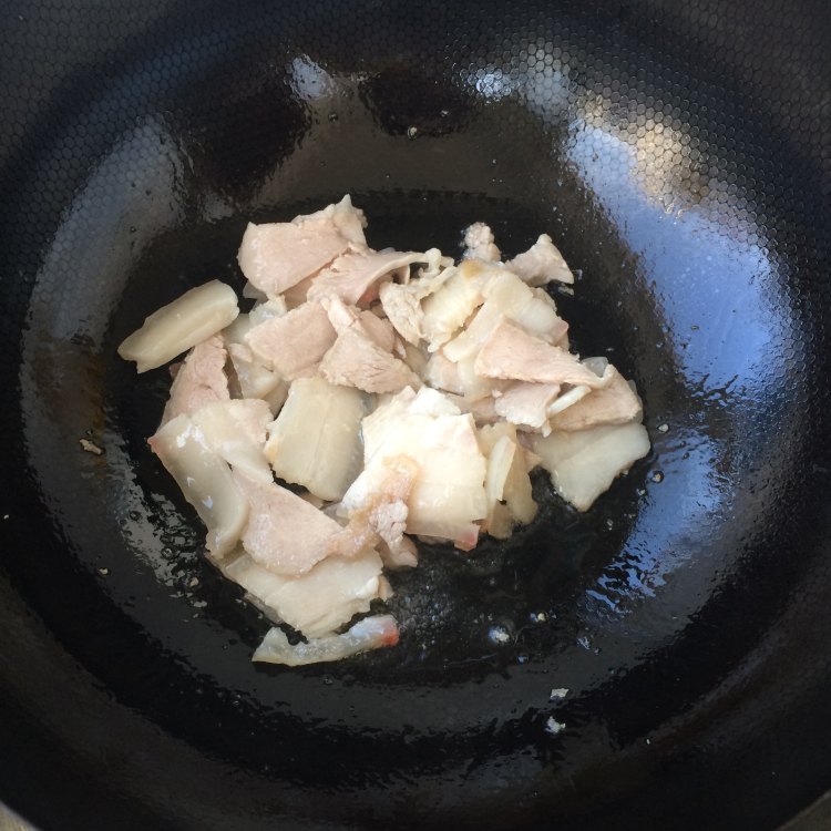 青蒜回锅肉步骤4