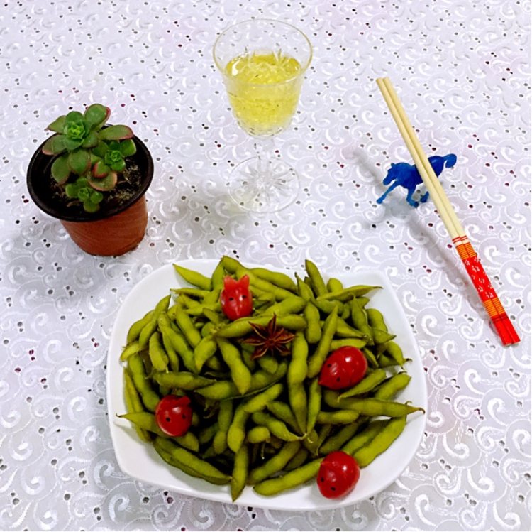 五香毛豆#新鲜从这里步骤8