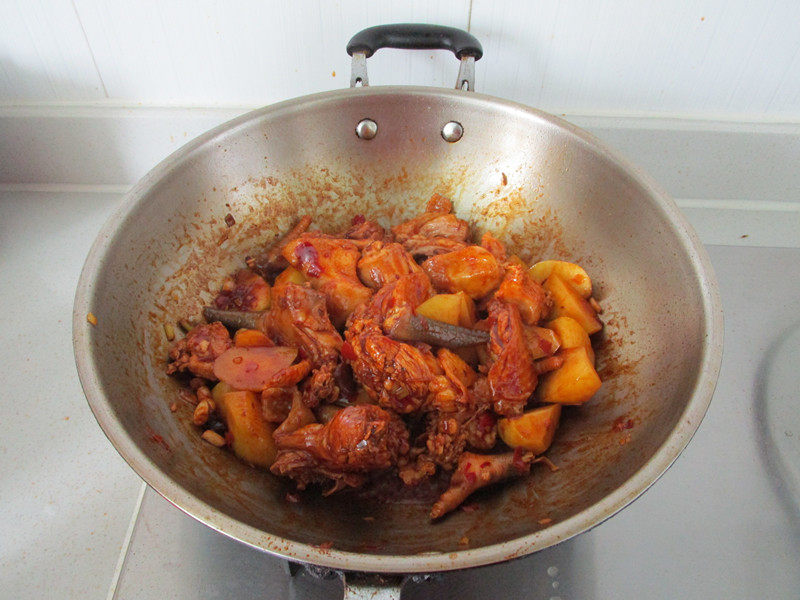 香辣土豆炖鸡步骤5
