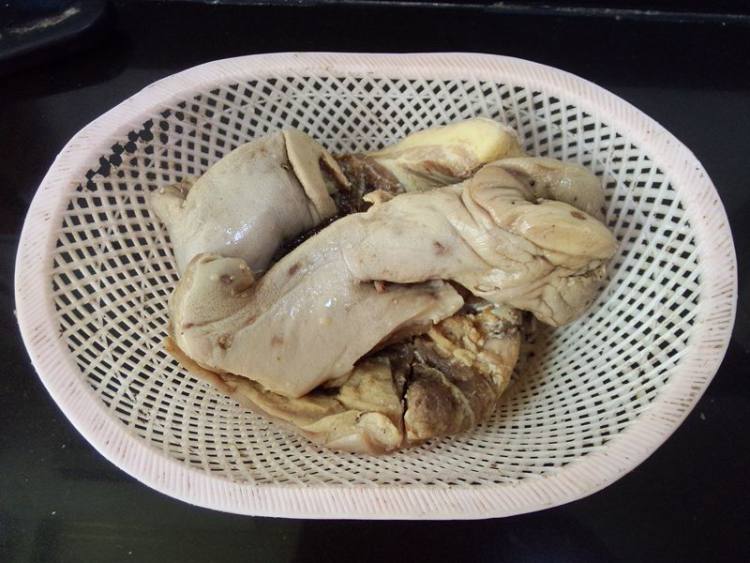卤咸猪头肉#新鲜从这步骤1