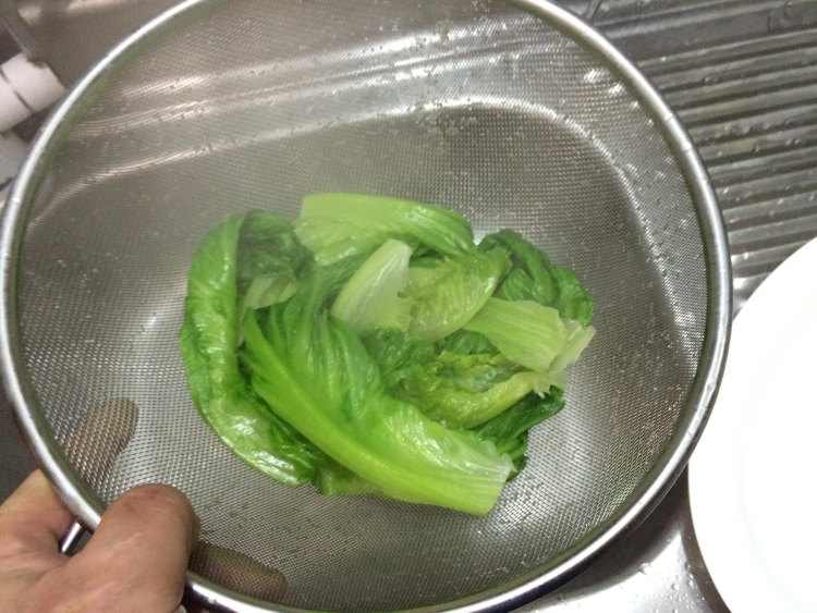 蚝油生菜步骤5