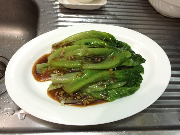 蚝油生菜步骤10
