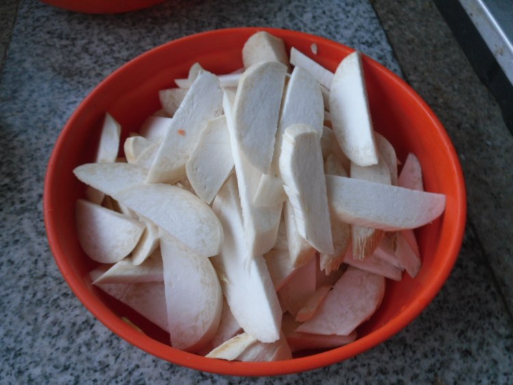 椒香杏鲍菇步骤2