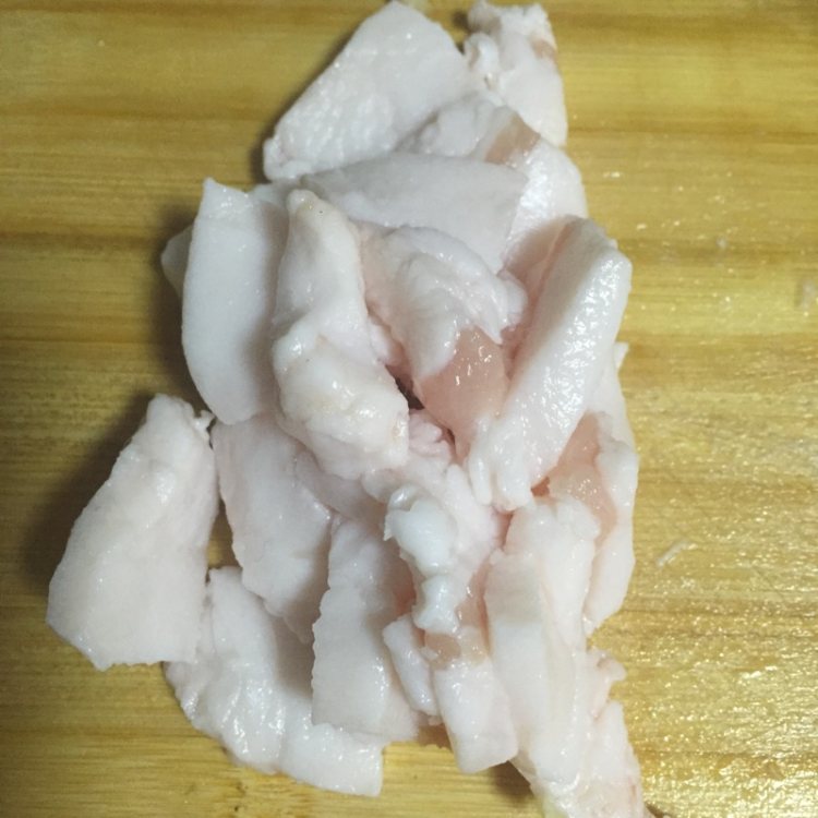 猪油炒白菜步骤2