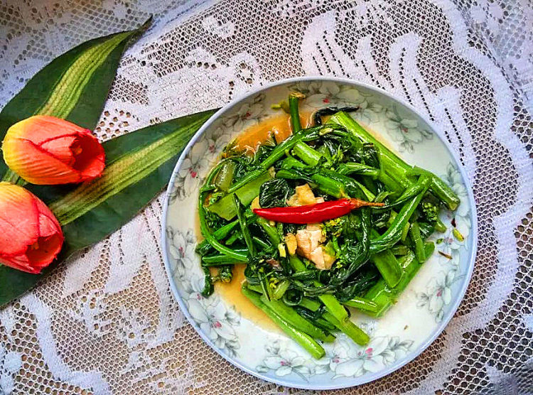 素炒小油菜步骤5