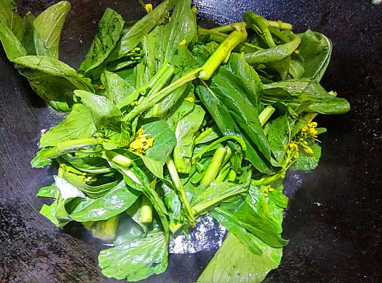 上汤浸油菜步骤5