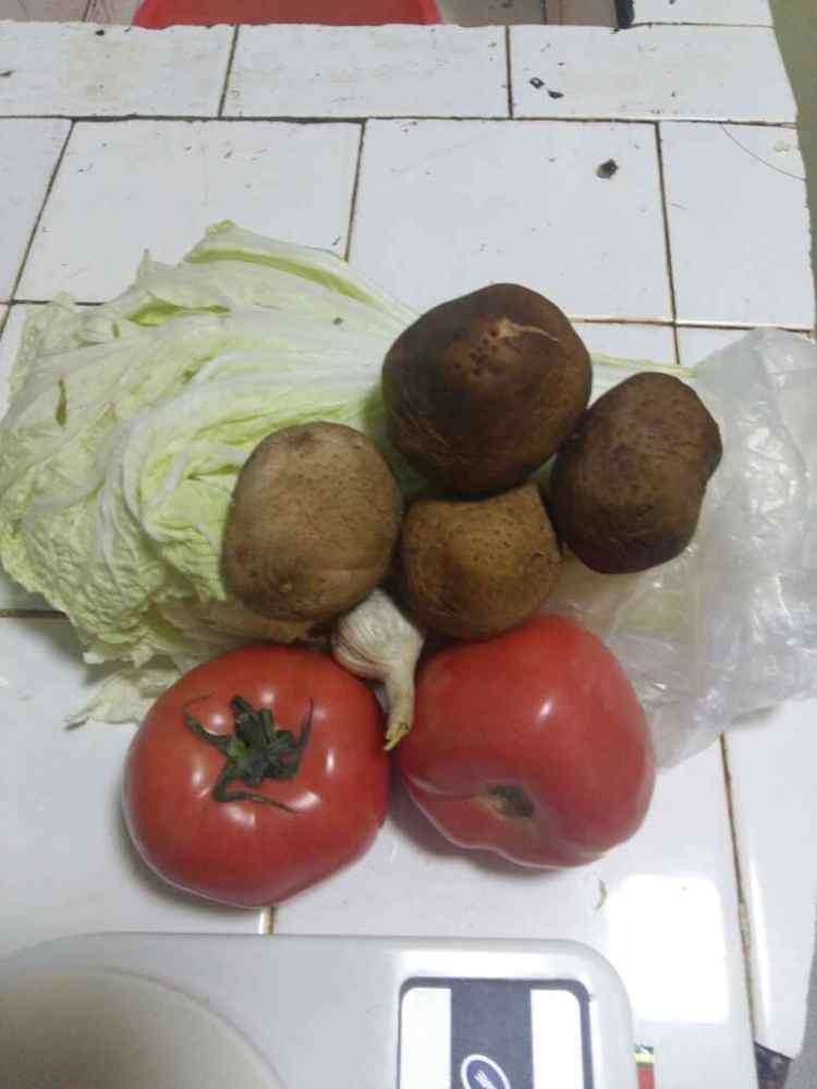西红柿炒大白菜步骤1