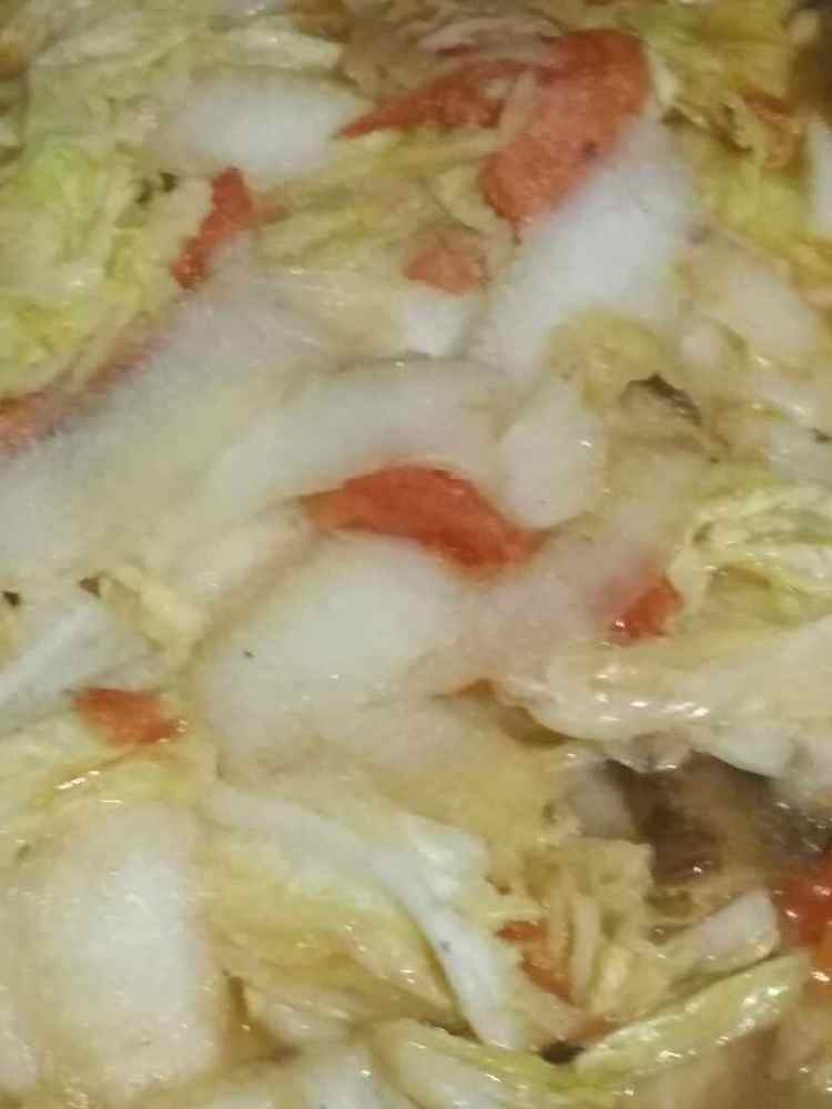 西红柿炒大白菜步骤8
