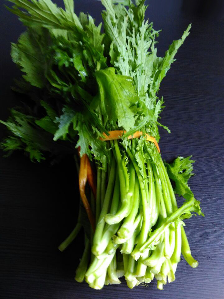 炝炒青菜步骤1