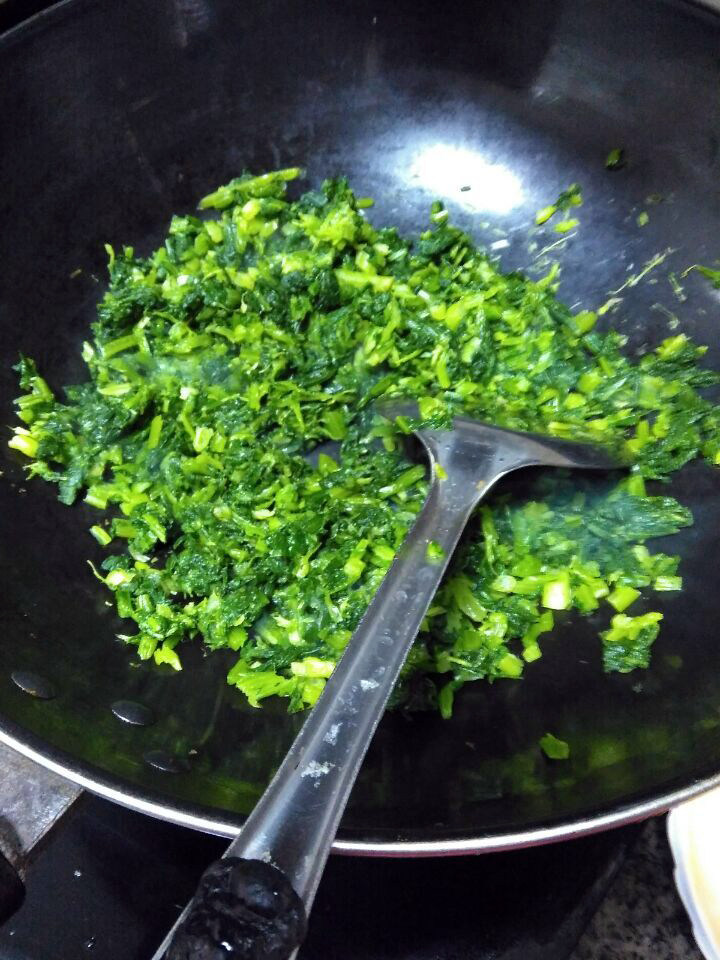 炝炒青菜步骤6