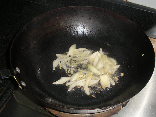 菊花菜炒豆制品步骤5