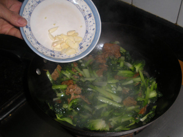 菊花菜炒豆制品步骤11