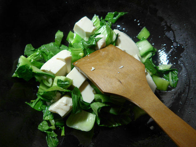 咖喱青菜豆腐步骤4