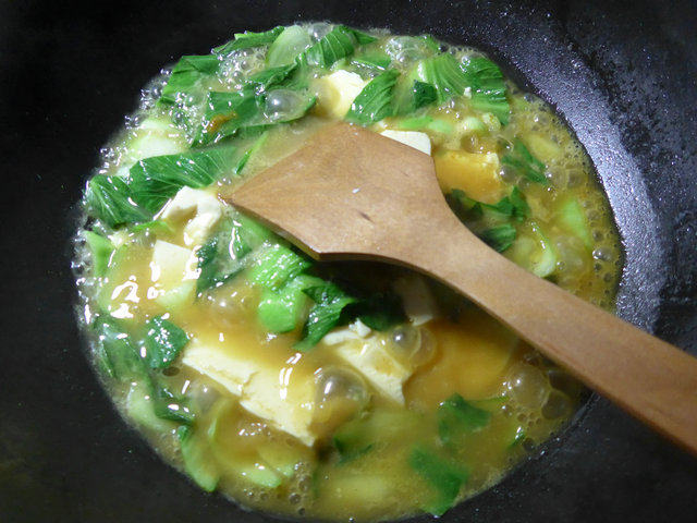咖喱青菜豆腐步骤6