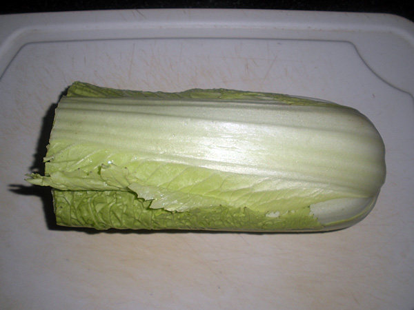 炝炒白菜豆制品步骤1