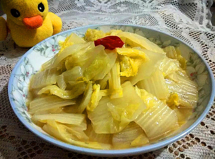 蚝油大白菜步骤7