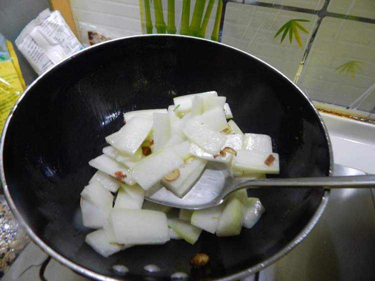 清炒冬瓜步骤3
