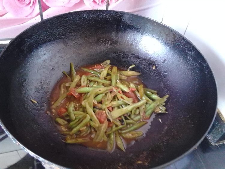 素炒豆角丝步骤8