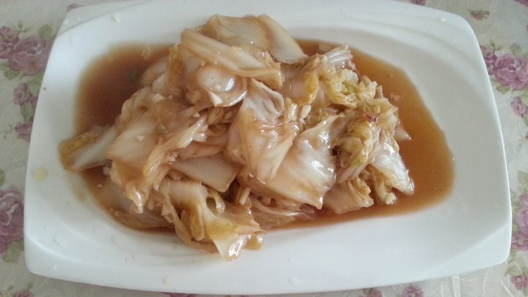 醋溜白菜片步骤9