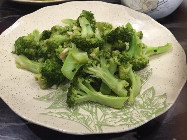 热炒西蓝花步骤7