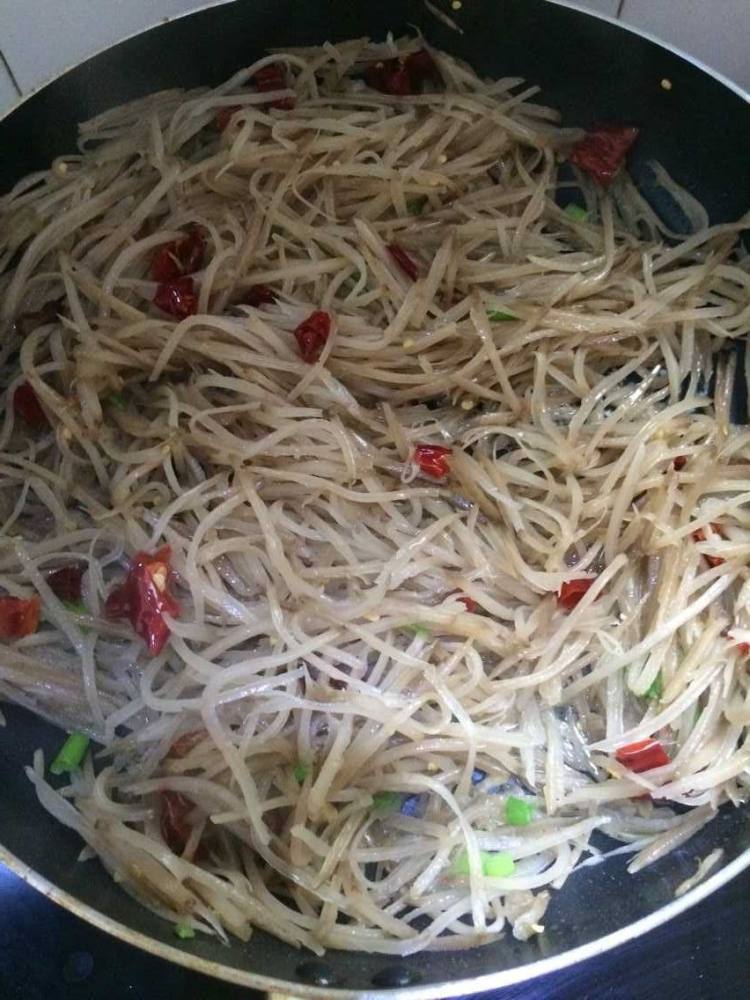 炒芥菜步骤6
