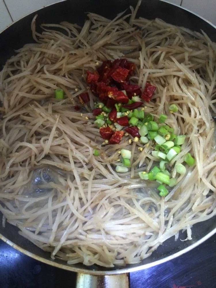 炒芥菜步骤5