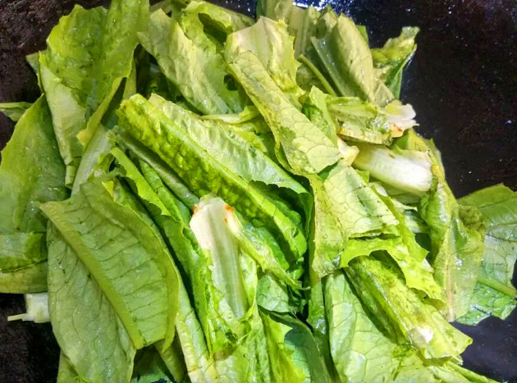 蚝油油麦菜步骤4