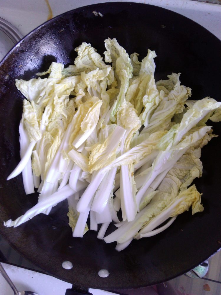 爆炒娃娃菜步骤4