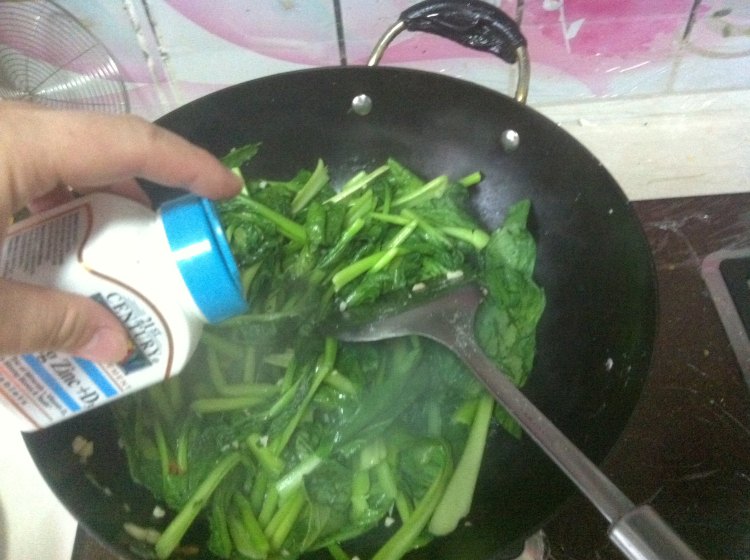 蒜香小油菜步骤5