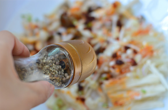 辣酱蒸烤菌菇步骤2