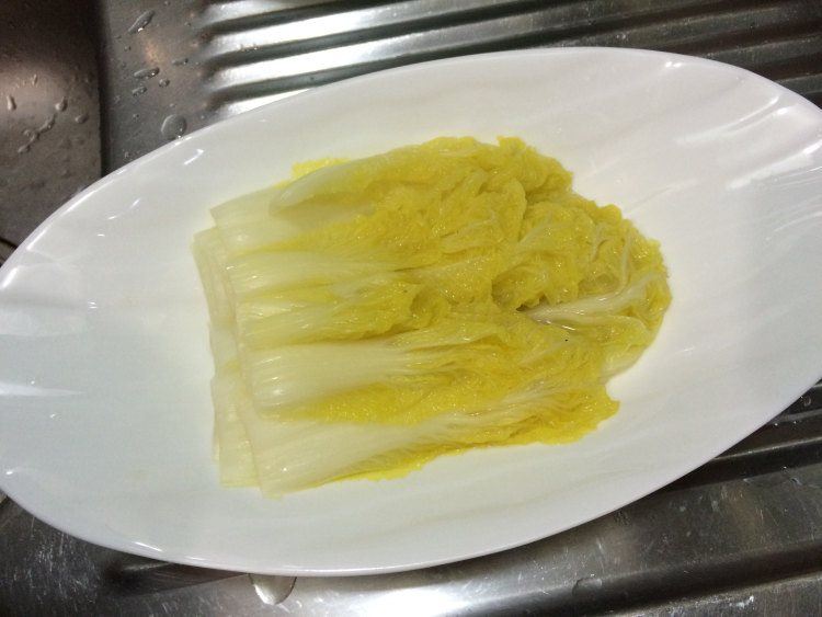 高汤松茸浸娃娃菜步骤10