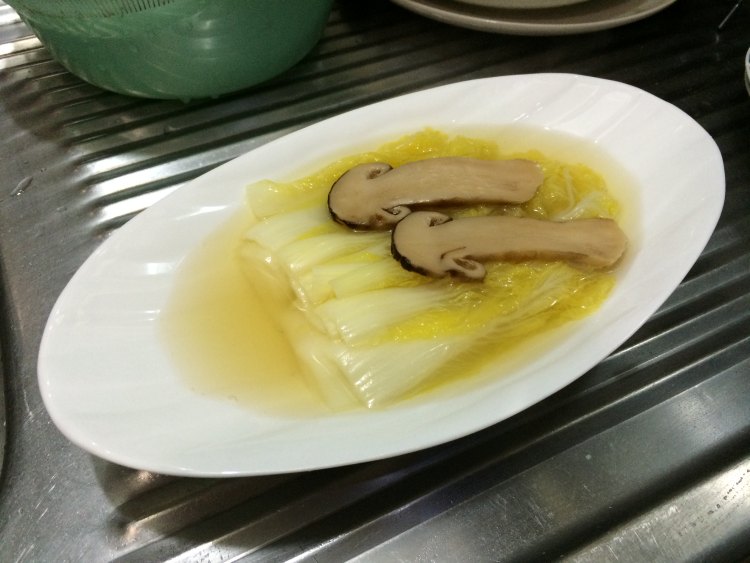 高汤松茸浸娃娃菜步骤11