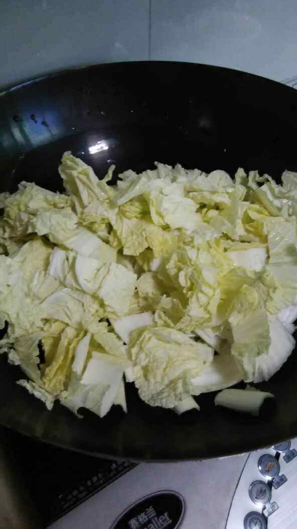 炒白菜步骤5