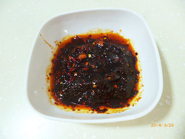 沾酱豆腐步骤5