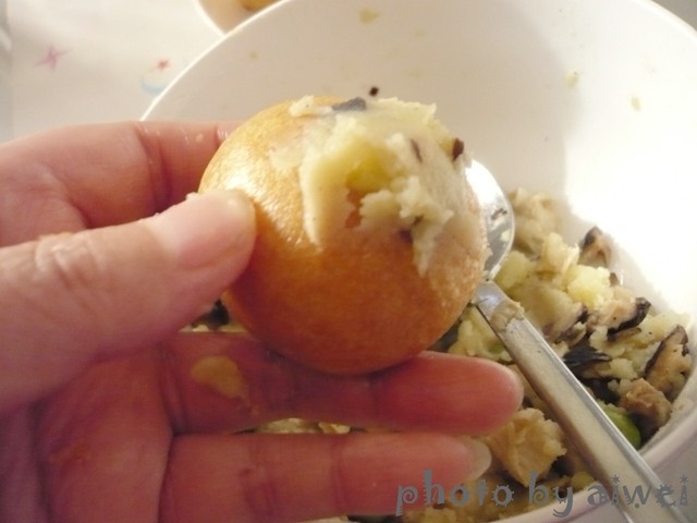 菌菇酿油面筋步骤9