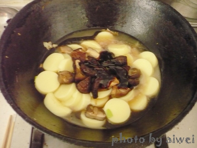 蚝油香菇玉子豆腐步骤7