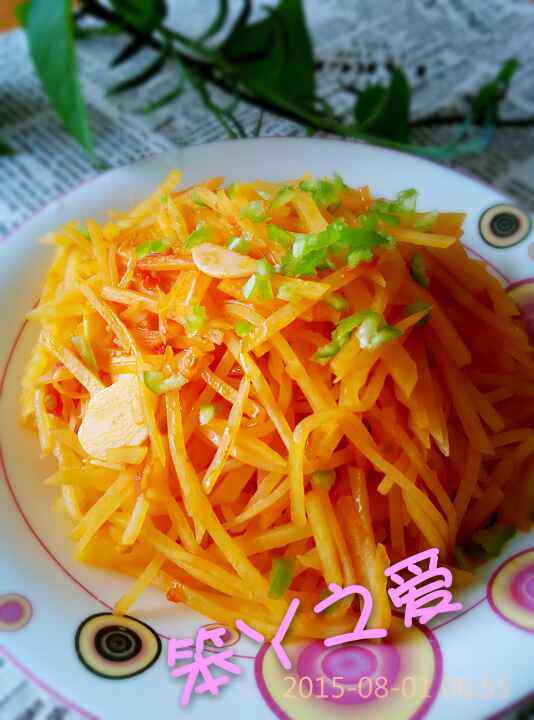 茄汁土豆丝步骤7