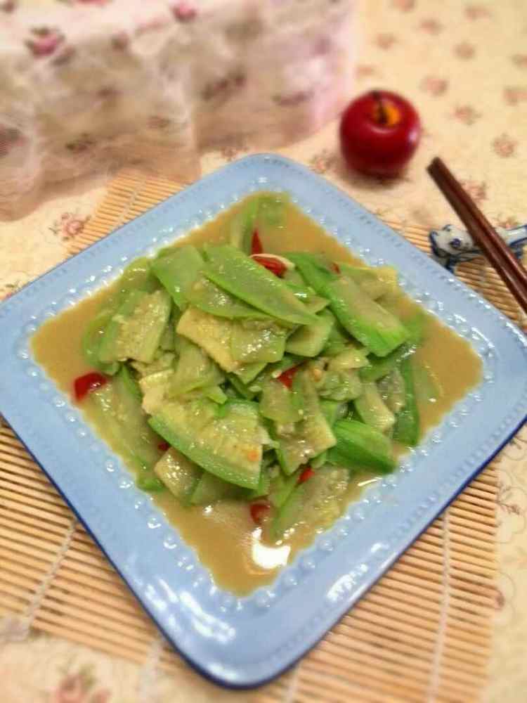 泡椒丝瓜步骤7