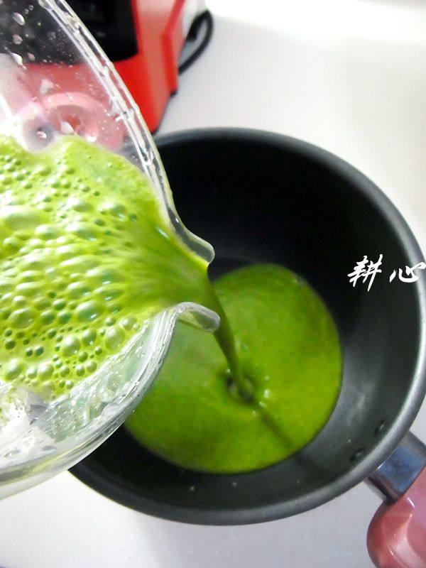 菠菜香菇羹步骤7