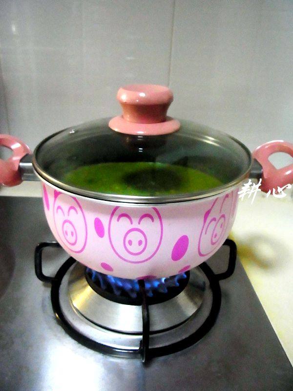 菠菜香菇羹步骤9