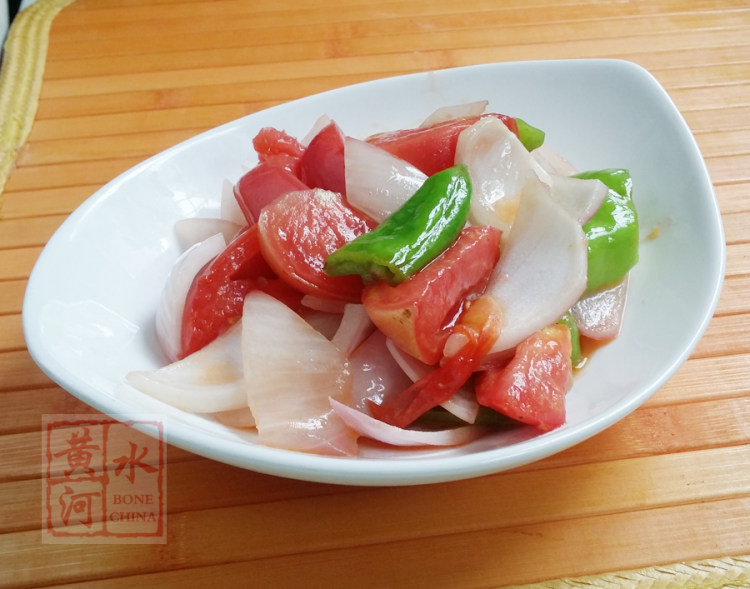 西红柿炒葱头步骤6