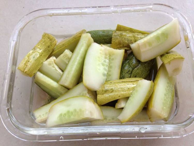 酸黄瓜步骤5