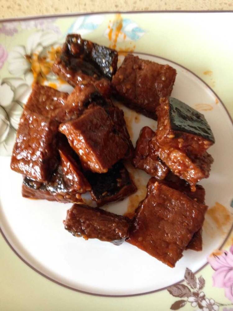素鳗鱼烧油麦菜步骤2