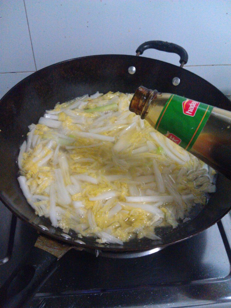 白菜炖豆腐步骤8