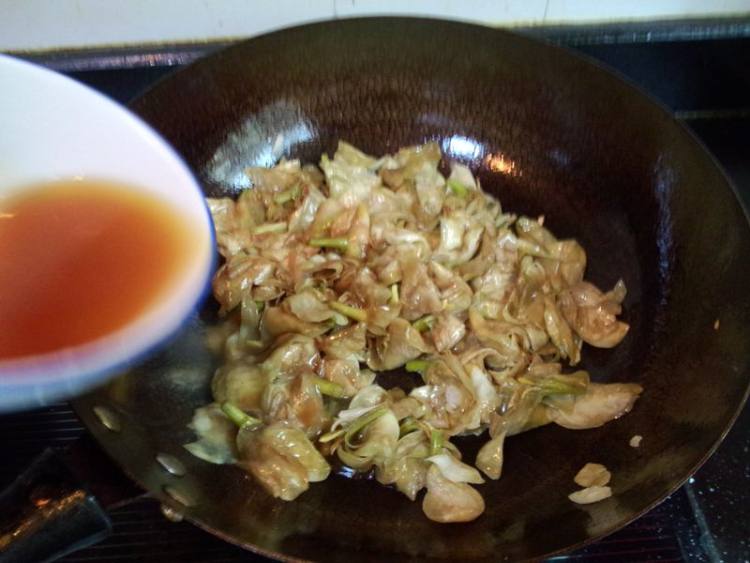 清炒栀子花步骤7