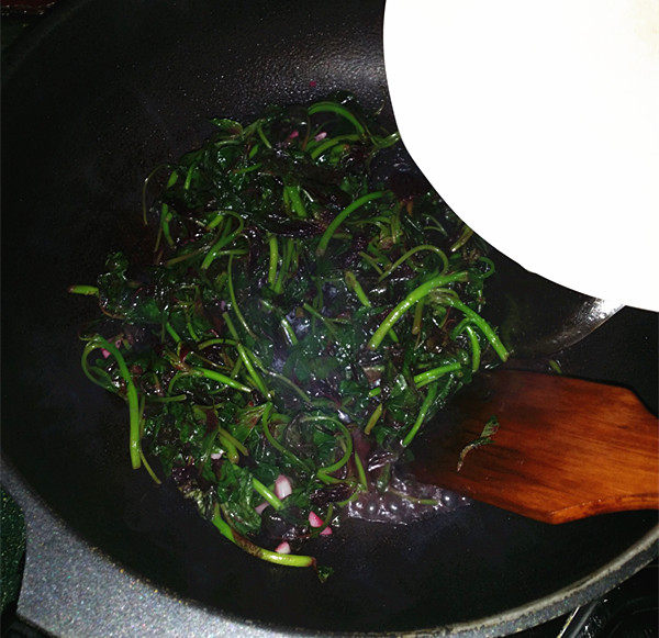 【手工美食】上汤苋菜步骤6